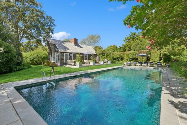 Exterior, Pool, Solar Panels