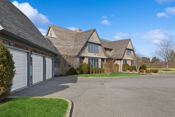 Attached, Exterior, Facade, Brick Facade, Tudor Revival