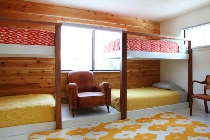 Bedroom, Interior, Wooden Walls