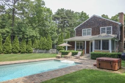 Backyard, Exterior, Hot Tub, Pool