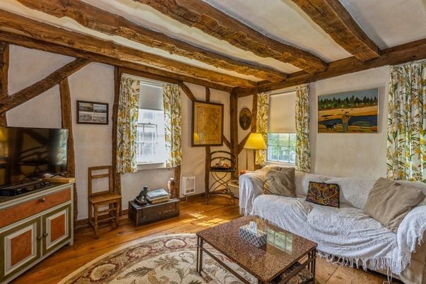 Interior, Living room, Wooden Beams, Wood Texture Flooring