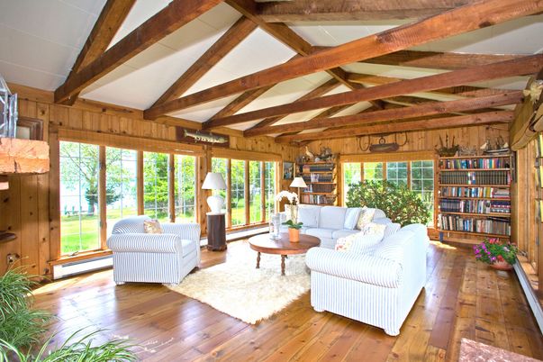 Interior, Living room, Wooden Beams, Wood Texture Flooring, Wooden Walls