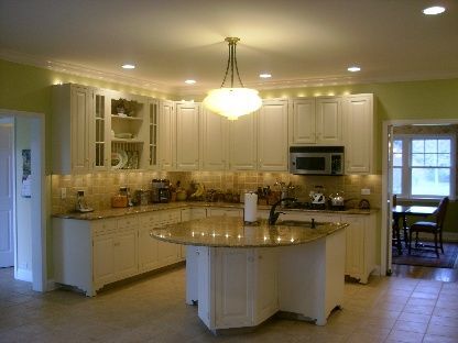Dining room, Interior, Kitchen, Pendant Lights, Recessed Lighting
