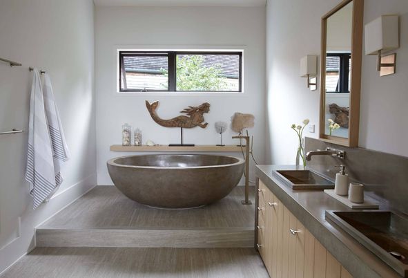 Bathroom, Dual Sink Vanities, Interior