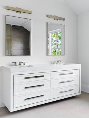 Bathroom, Dual Sink Vanities, Interior