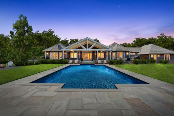 Exterior, Facade, Pool, None