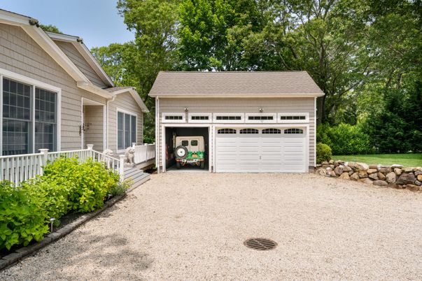 Backyard, Detached Garage, Exterior