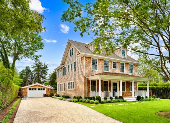 Detached Garage, Exterior, Facade, Brick Facade, Georgian