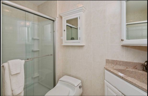 Bathroom, Glass Shower, Interior