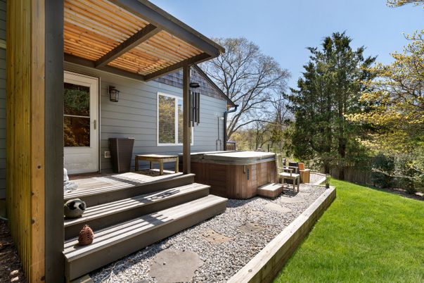 Backyard, Exterior, Hot Tub