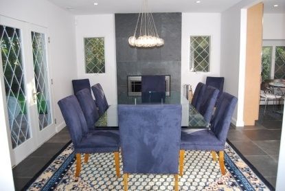 Dining room, Interior, Pendant Lights, Recessed Lighting