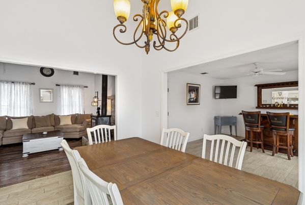 Chandelier, Dining room, Interior, Living room, Wood Texture Flooring