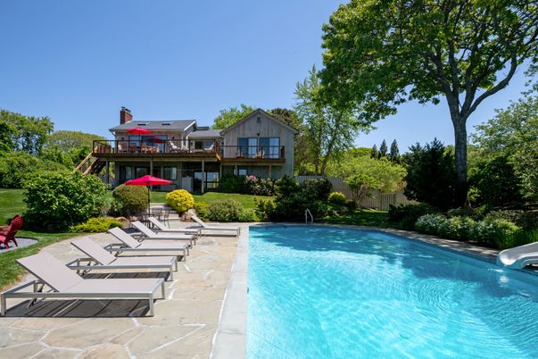 Exterior, Pool, Solar Panels