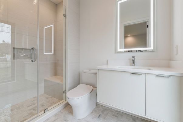 Bathroom, Glass Shower, Interior