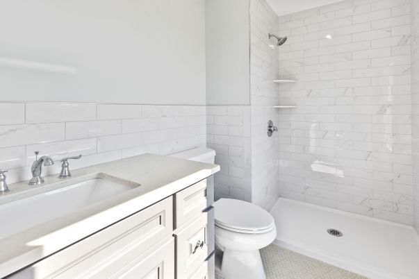 Bathroom, Interior, Marble Walls