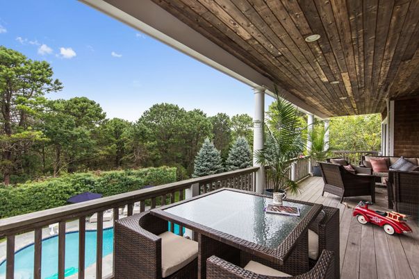 Exterior, Pool, Wood Texture Flooring