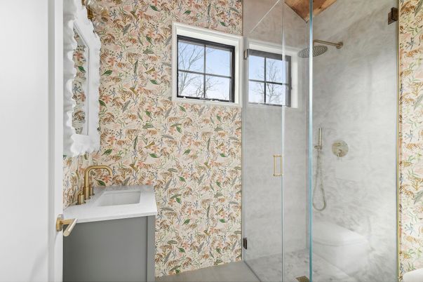 Bathroom, Glass Shower, Interior