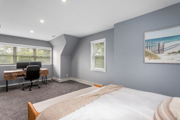 Bedroom, Home Office, Interior, Recessed Lighting