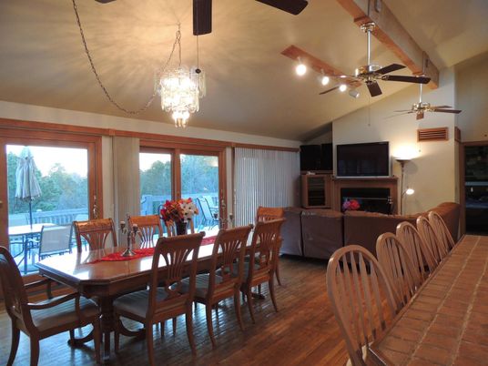 Chandelier, Dining room, Interior, Living room, Wood Texture Flooring