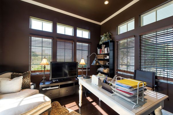 Home Office, Interior, Wood Texture Flooring