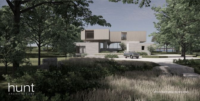 Backyard, Exterior, Facade, Modern