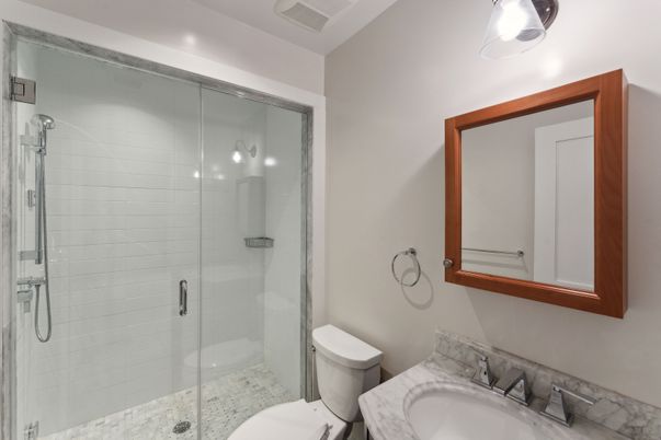 Bathroom, Glass Shower, Interior