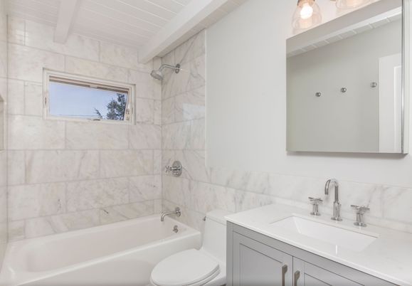 Bathroom, Interior, Marble Walls