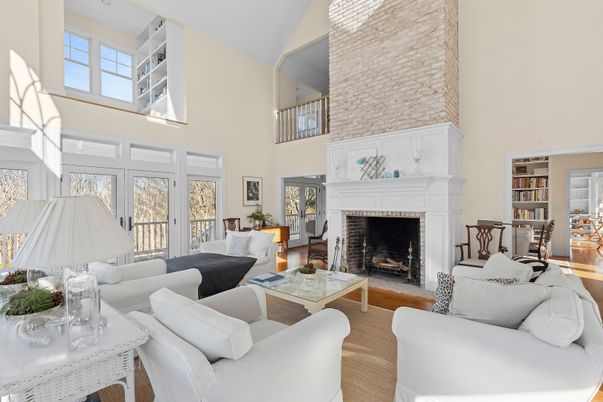 Fireplace, Interior, Living room, Wood Texture Flooring