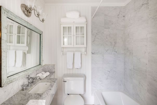 Bathroom, Interior, Marble Walls