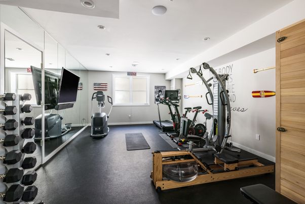 Fitness Equipment, Interior, Recessed Lighting