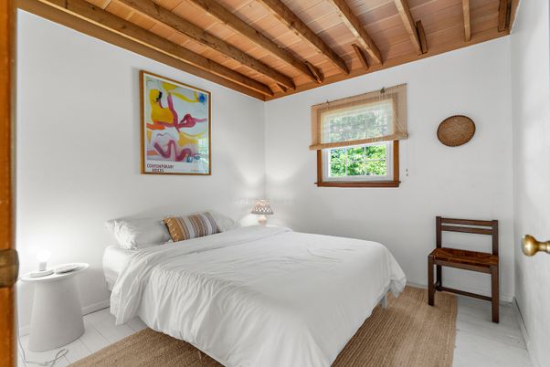 Bedroom, Interior, Wooden Beams, Wooden Ceilings