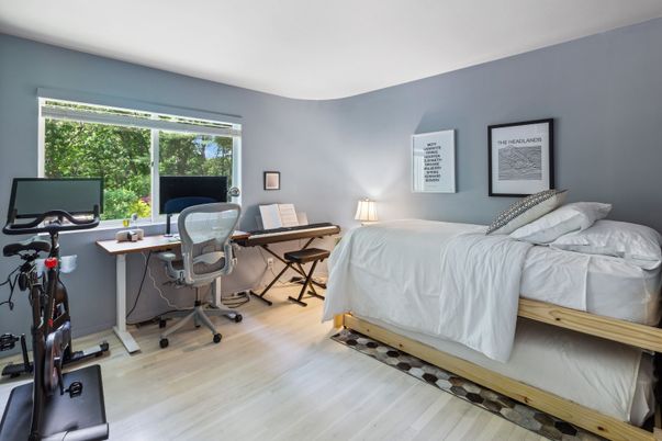 Bedroom, Home Office, Interior, Wood Texture Flooring