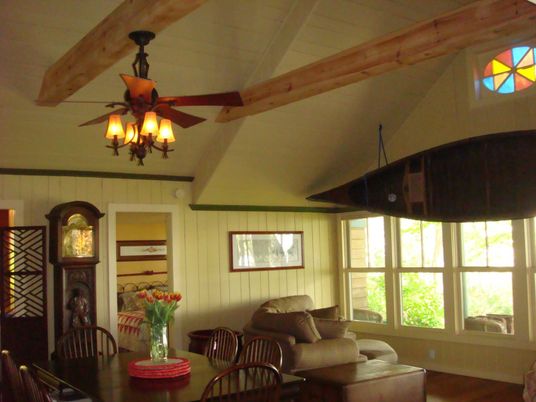 Dining room, Interior, Living room, Wooden Beams, Wood Texture Flooring