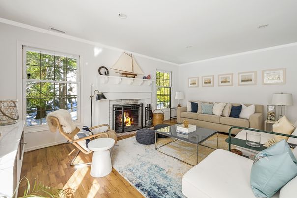 Fireplace, Interior, Living room, Wood Texture Flooring