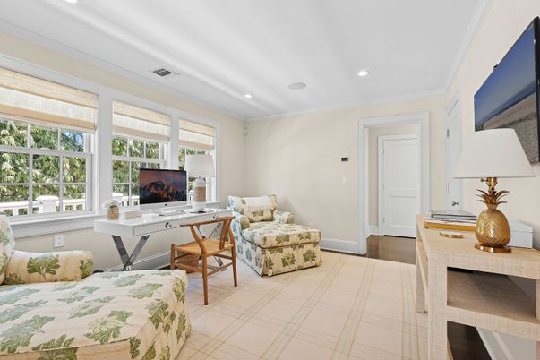 Home Office, Interior, Recessed Lighting