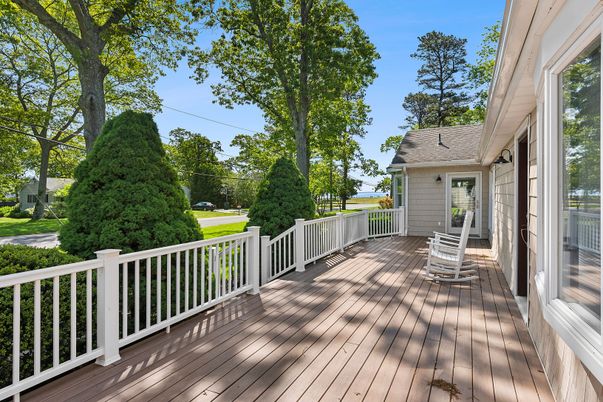 Exterior, Wood Texture Flooring