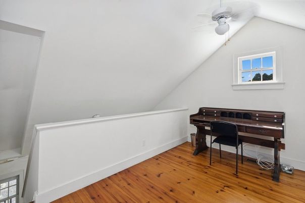 Home Office, Interior, Piano, Wood Texture Flooring