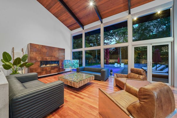 Fireplace, Interior, Living room, Wooden Ceilings, Wood Texture Flooring