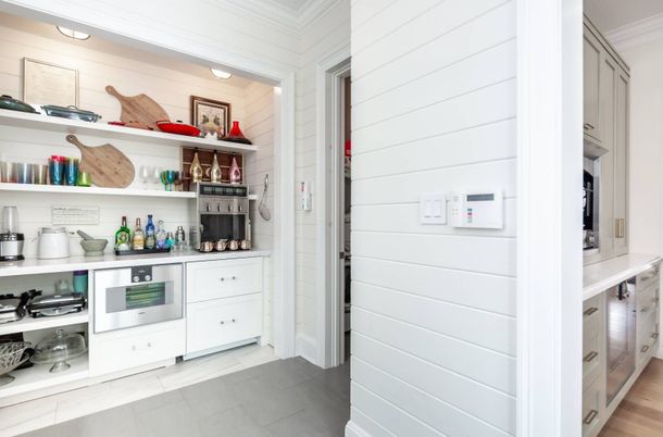 Interior, Recessed Lighting, Wood Texture Flooring
