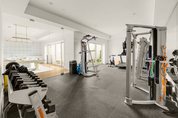 Fitness Equipment, Gym, Interior