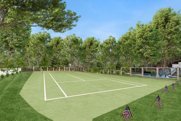 Exterior, Tennis Courts