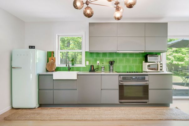 Interior, Kitchen, Stainless Steel Appliances