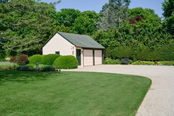 Backyard, Detached Garage, Exterior