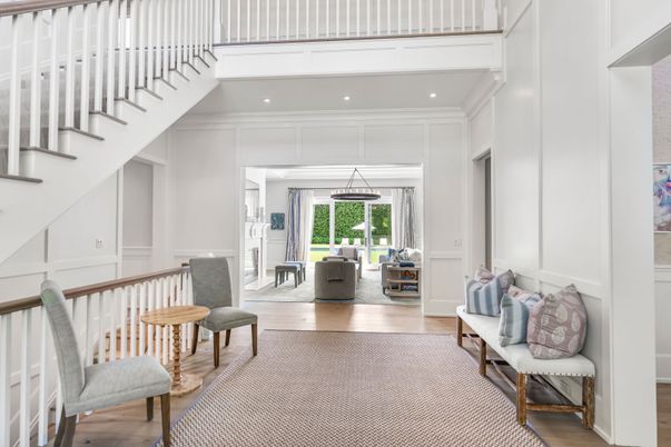 Interior, Pendant Lights, Recessed Lighting, Wood Texture Flooring
