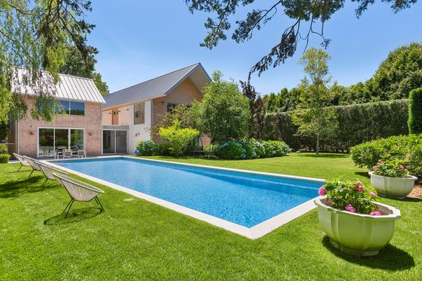 Exterior, Pool, Solar Panels