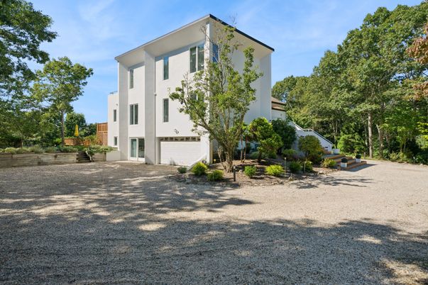 Attached, Backyard, Exterior, Facade, None