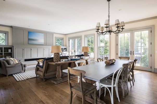 Chandelier, Dining room, Interior, Living room, Wood Texture Flooring