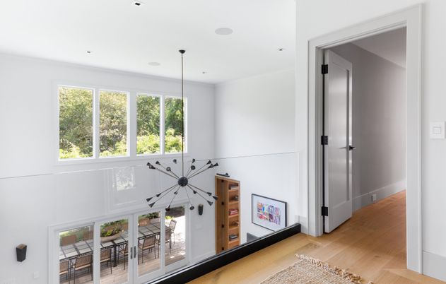 Interior, Pendant Lights, Recessed Lighting, Wood Texture Flooring