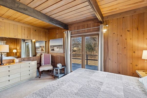 Bedroom, Interior, Wooden Beams, Wooden Ceilings, Wooden Walls