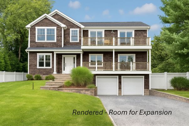 Attached, Exterior, Facade, Farmhouse